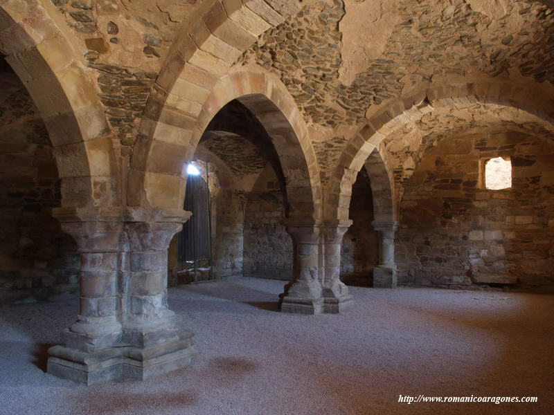 SALA DE LOS MONJES DESDE EL SURESTE